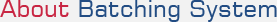 batching systems manufacturers